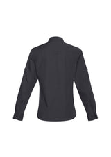 Bondi Womens Long Sleeve Shirt - Charcoal
