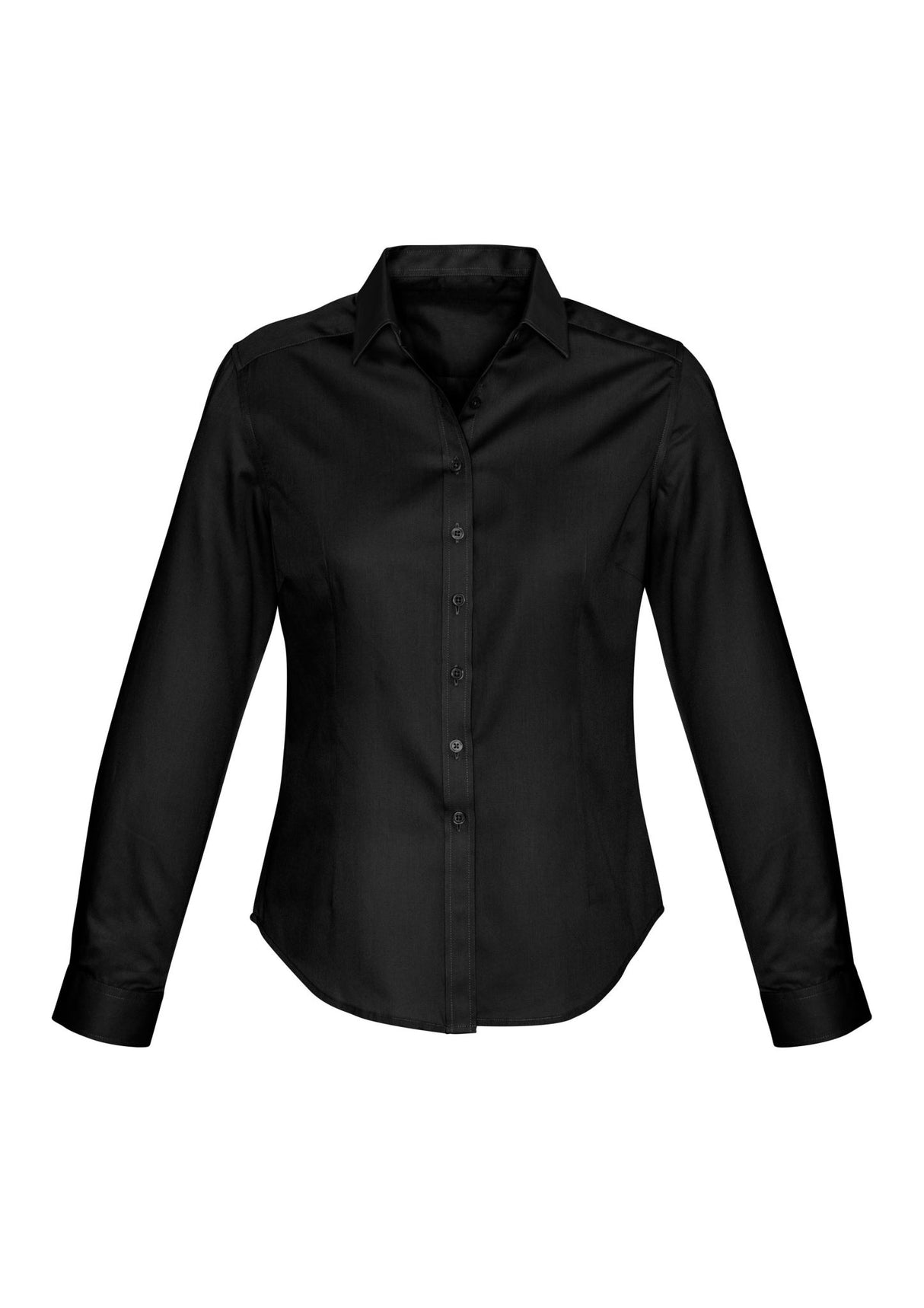 Dalton Womens Long Sleeve Shirt - Black