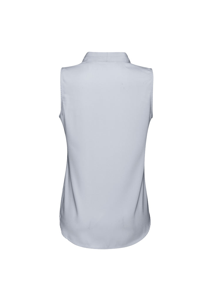 Madison Womens Sleeveless Top - Silver Mist