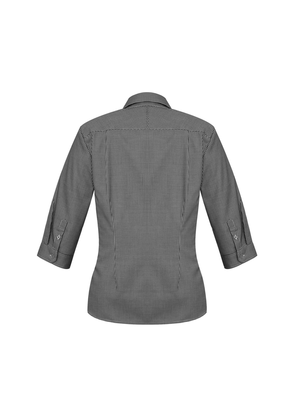 Ellison Womens 3/4 Sleeve Shirt - Black