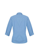 Ellison Womens 3/4 Sleeve Shirt - French Blue