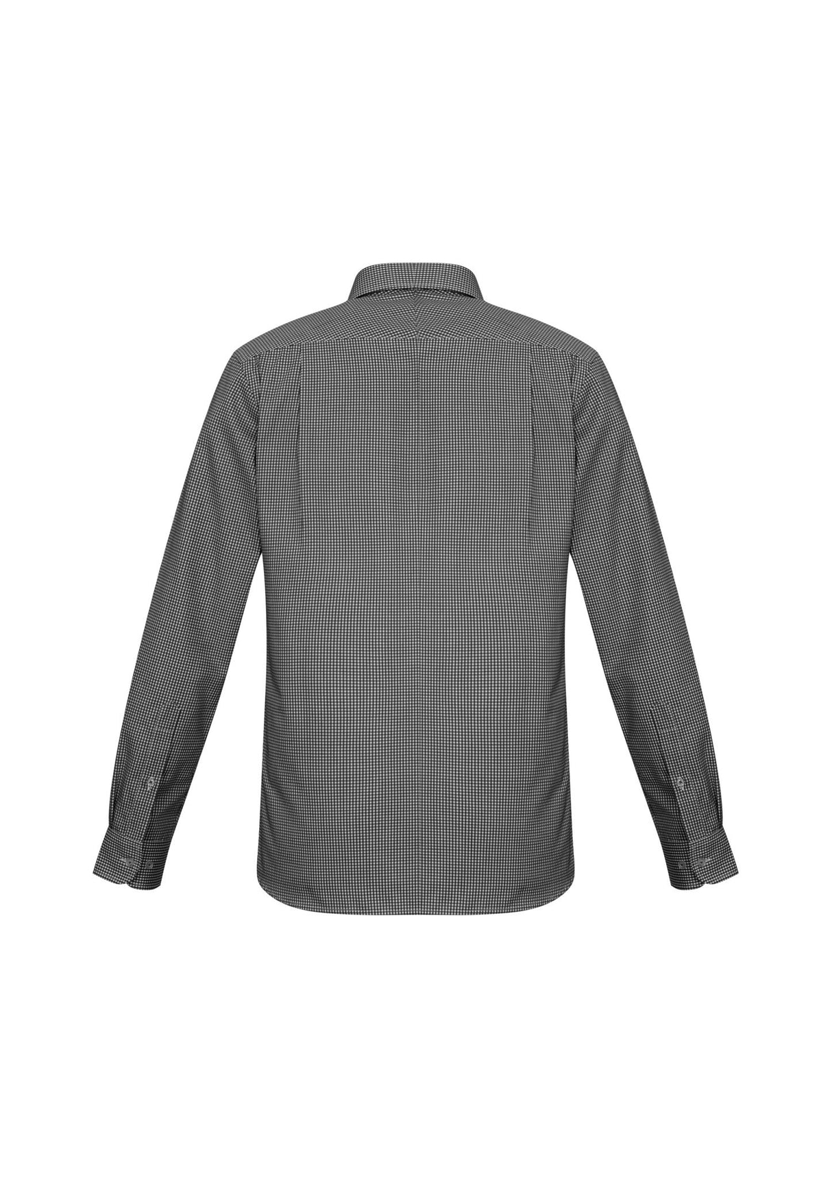 Ellison Mens Long Sleeve Shirt - Black