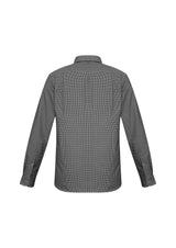Ellison Mens Long Sleeve Shirt - Black