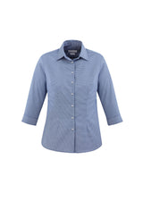 Jagger Womens 3/4 Sleeve Shirt - French Blue