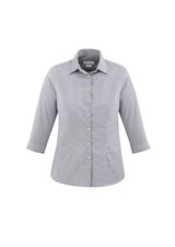 Jagger Womens 3/4 Sleeve Shirt - Silver