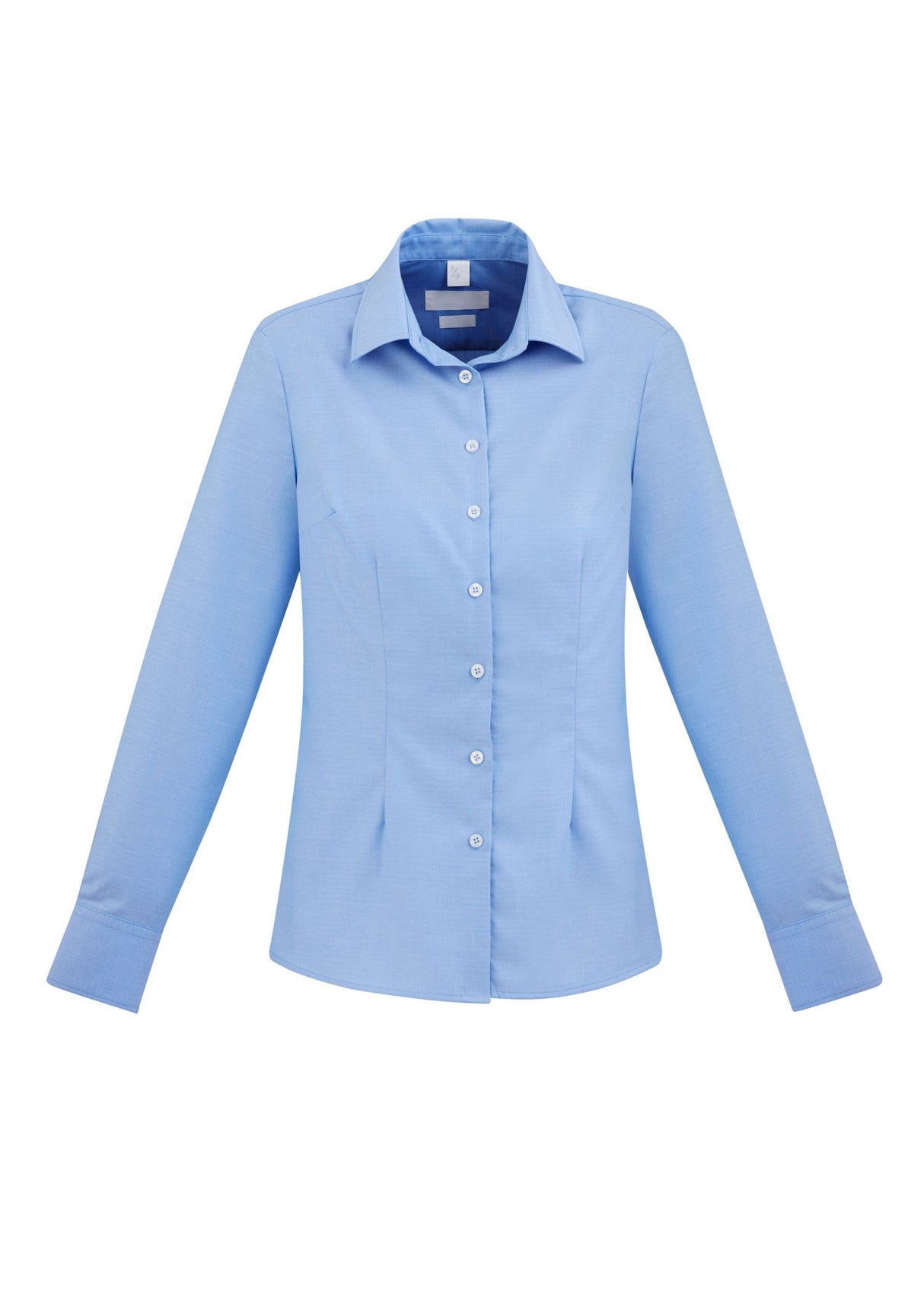 Regent Womens Long Sleeve Shirt - Blue