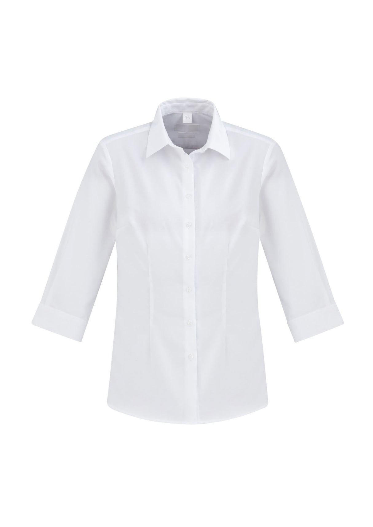 Regent Womens 3/4 Sleeve Shirt - White