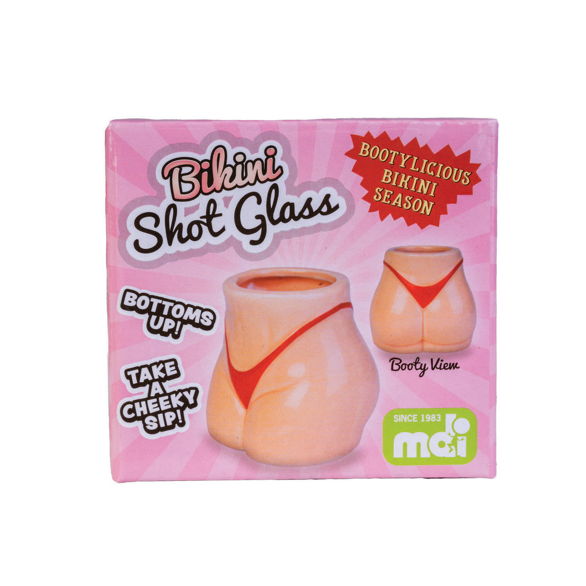Bikini Novelty Shot Glass - Pack of 2