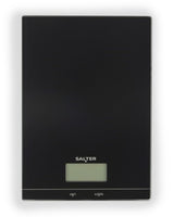 Glass Electronic Kitchen Scale - Salter Black SA00450BC