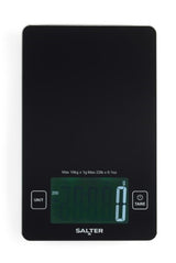 Electronic Kitchen Scale - Salter Black High Capacity SA00644