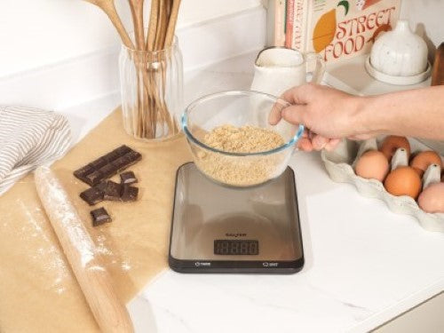 Electronic Kitchen Scale - Salter Stainless Steel SA00673B