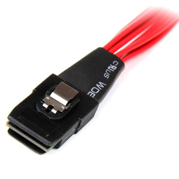 50cm Internal Serial Attached SCSI Mini SAS Cable - SFF8087 to 4x SFF8482