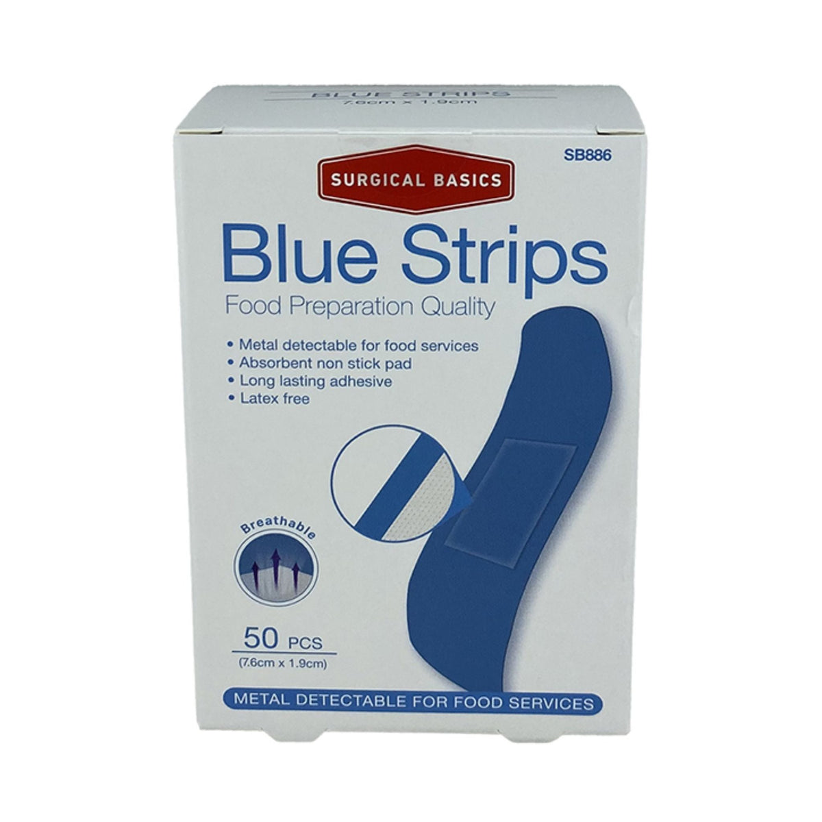 Surgical Basics Alcohol Wipes 50 Pack Display 6pc
