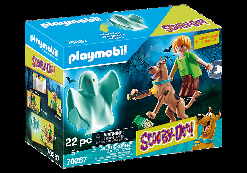 Playmobil SCOOBY-DOO! Scooby and Shaggy with Ghost