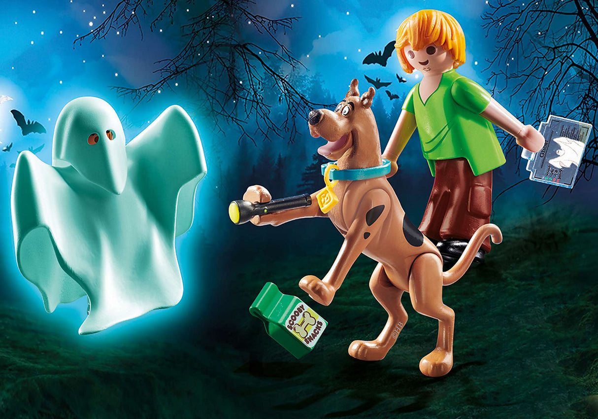 Playmobil SCOOBY-DOO! Scooby and Shaggy with Ghost