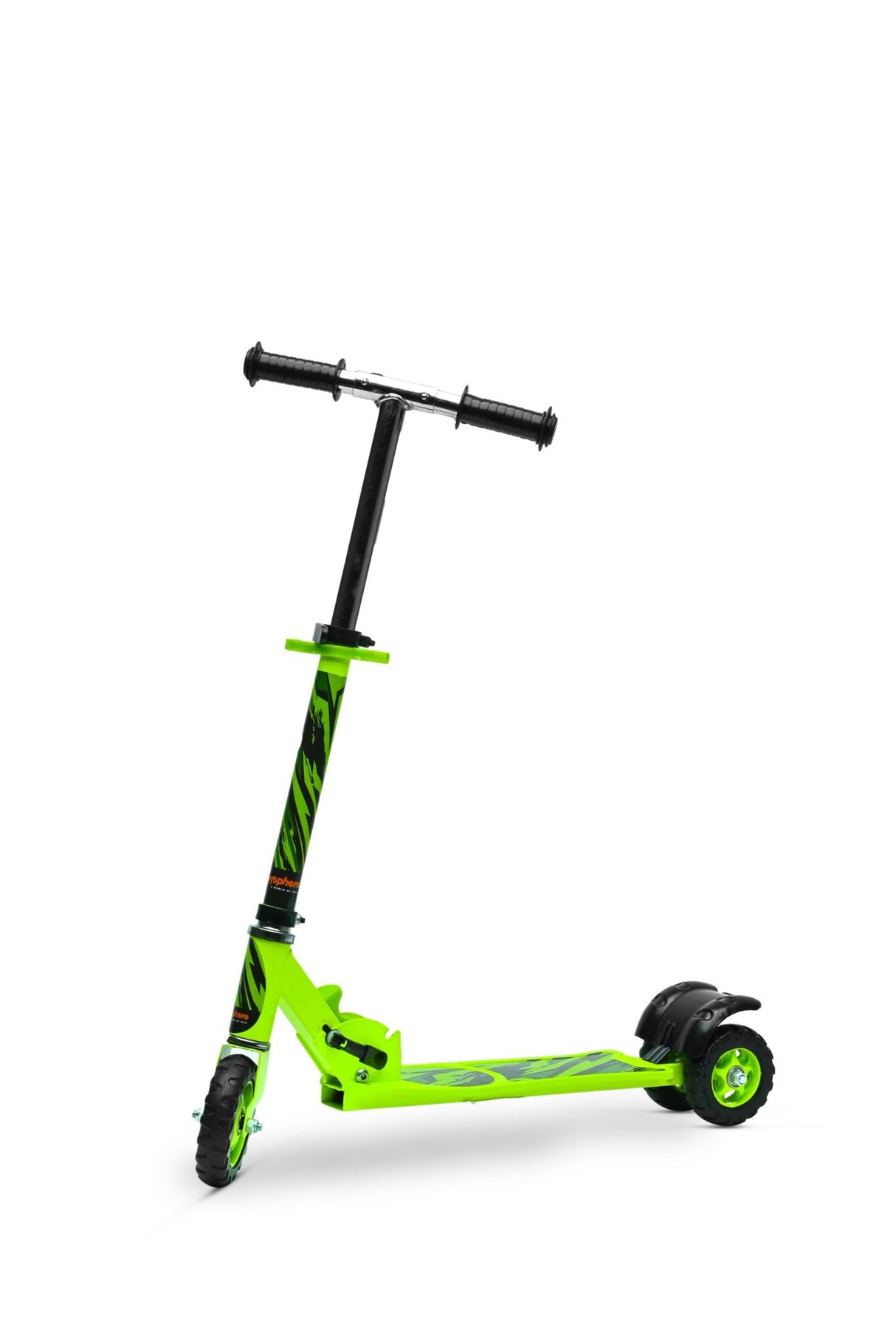 Kids Foldable Scooter With Adjustable Height TSC-130 Green