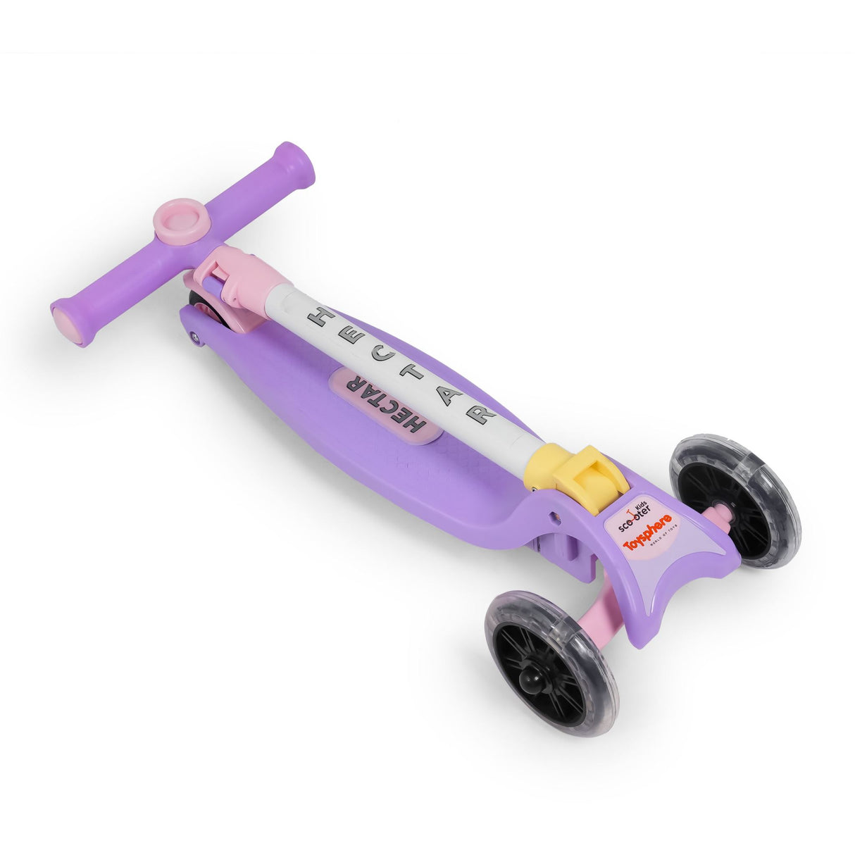 Kids Hectar Plus Foldable Scooter With PVC Wheels TSC-160 Purple