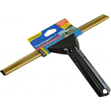 Premium 300mm window squeegee with ergonomic handle for streak-free cleaning, ideal for home and commercial use.