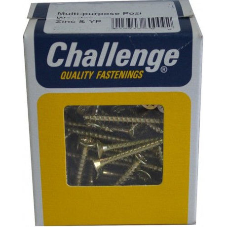 Pack of 80 Pozi CSK screws, 60 x 5mm, designed for flush finishes with anti-splitting technology for DIY projects.