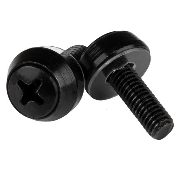 M5 x 12mm - Mounting Screws - 50 Pack, Black