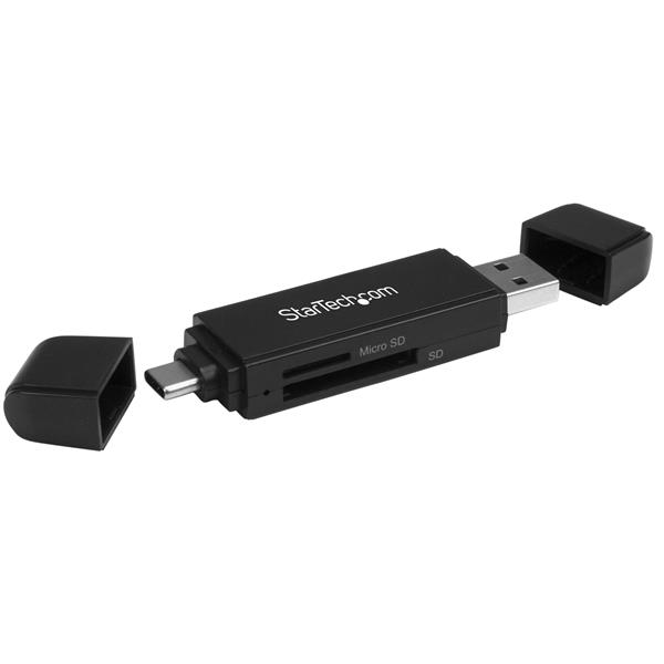USB 3.0 Multi Memory Card Reader for SD & microSD - Type C & A