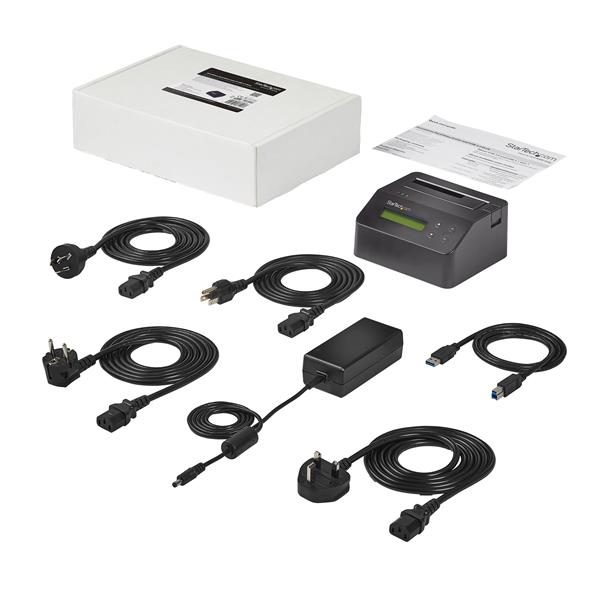Hard Drive Eraser Standalone - 4Kn - 2.5 / 3.5 SATA SSD or HDD Eraser and Dock