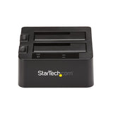 USB 3.1 (10Gbps) Dual-Bay Dock for 2.5/3.5 SATA SSD/HDDs