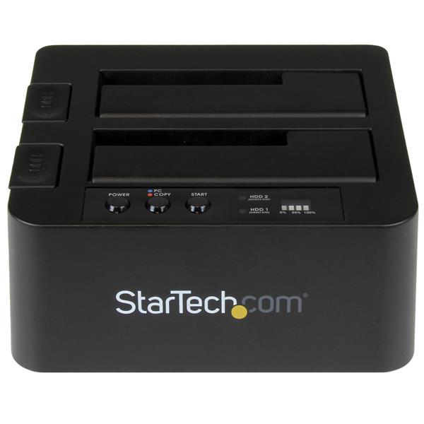 USB 3.1 (10Gbps) Standalone Duplicator Dock for 2.5" & 3.5" SATA SSD/HDD Drives