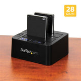 USB 3.1 (10Gbps) Standalone Duplicator Dock for 2.5" & 3.5" SATA SSD/HDD Drives