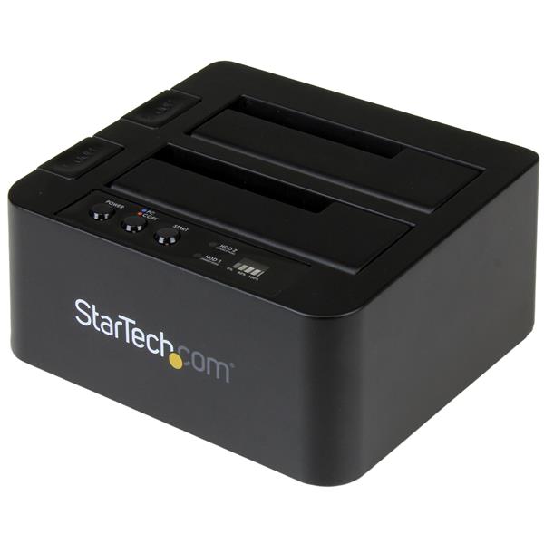 USB 3.1 (10Gbps) Standalone Duplicator Dock for 2.5" & 3.5" SATA SSD/HDD Drives