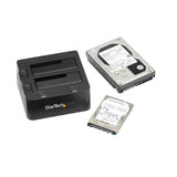USB 3.0 Dual Hard Drive Dock w/ UASP for 2.5/3.5in SSD / HDD – SATA 6 Gbps