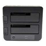 USB 3.0/eSATA Dual Hard Drive Dock with UASP for 2.5/3.5in SATA 6 Gbps SSD/HDD