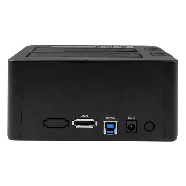 USB 3.0 / eSATA 2.5 / 3.5” SATA HDD/SSD Duplicator Dock – Standalone HDD Cloner