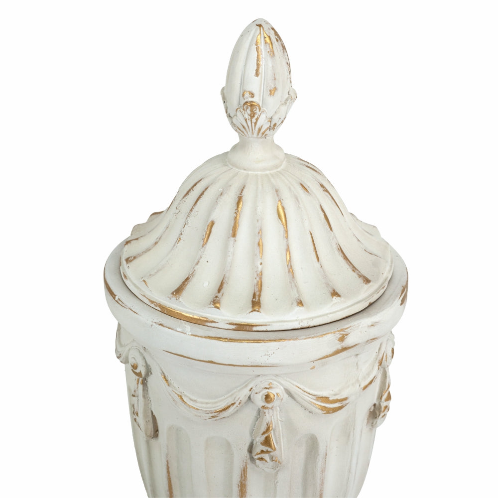 Classical Pedestal Urn (21 X 21 X 43cm)