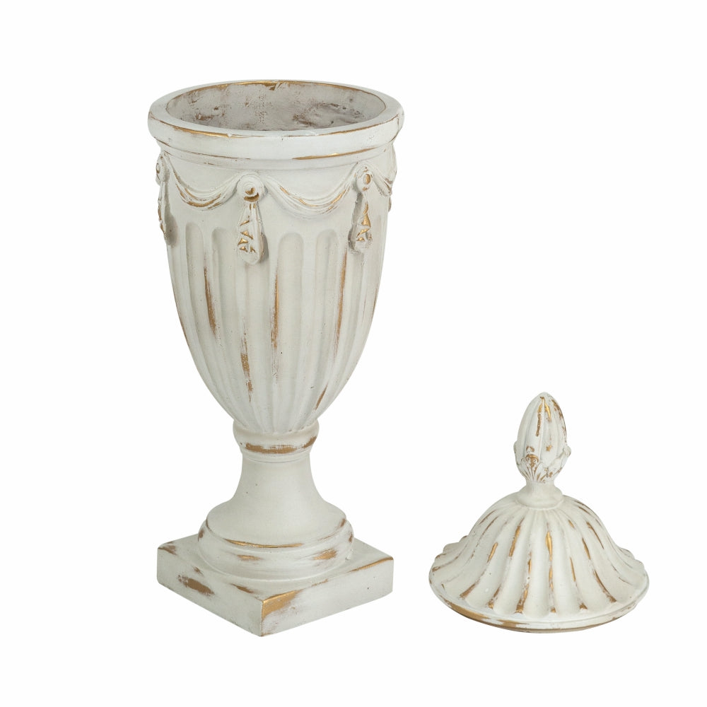 Classical Pedestal Urn (21 X 21 X 43cm)