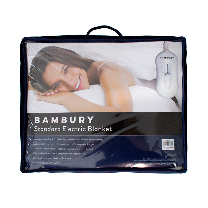 Single Bambury Electric Blanket- Bambury