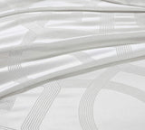 Super King Duvet Cover Set - Seville Snow by Logan and Mason Platinum