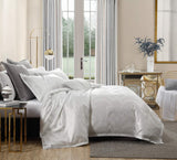 Super King Duvet Cover Set - Seville Snow by Logan and Mason Platinum