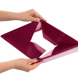 Medium No.6 Posy Box Autolock Base Pk10 SugarPlum