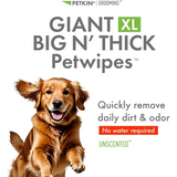 Petkin Giant XL Wipes (80pk)