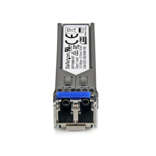 MSA Compliant 100 Mbps Fiber SFP Transceiver Module - 100Base-LX - SM LC - 10 km
