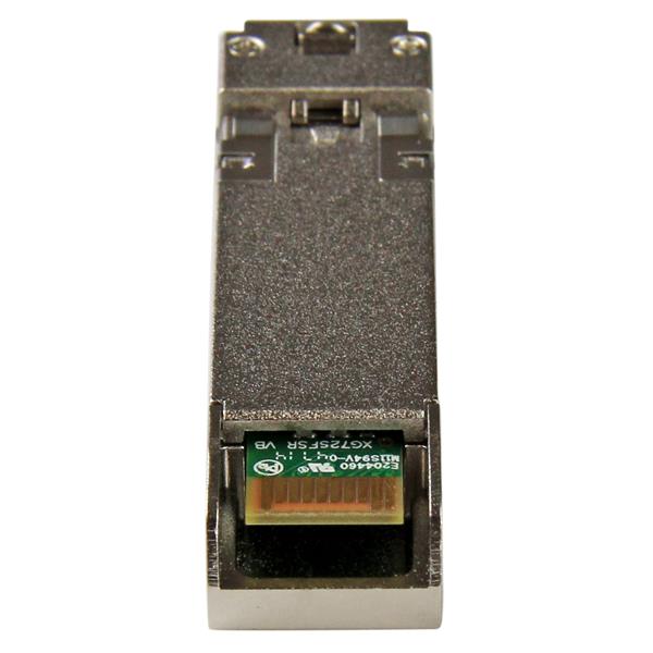 Cisco SFP-10G-SR compatible fiber module for 10GbE networks, 850nm wavelength, 300m range, hot-swappable with lifetime warranty.