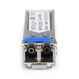 Cisco GLC-LH-SMD compatible SFP module for 1 GbE connectivity, 20 km range, LC connector, and lifetime warranty.