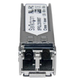 Cisco compatible Gigabit Fiber SFP transceiver module for 1GbE data transfer, 550m reach, hot-swappable, energy efficient.