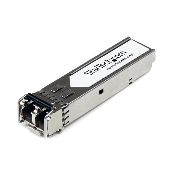 StarTech.com HP J9150D SFP+ module for 10 GbE connectivity, 300m range, hot-swappable, and supports digital diagnostics.