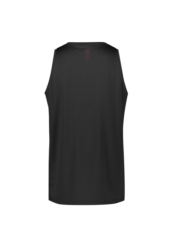 Balance Mens Singlet - Black/Red
