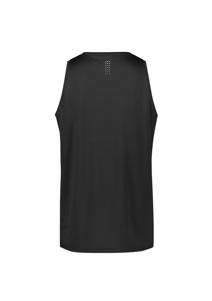 Balance Mens Singlet - Black/White