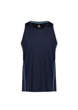 Balance Mens Singlet - Navy/Sky