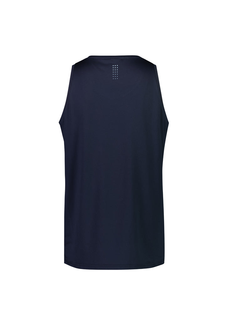 Balance Mens Singlet - Navy/Sky