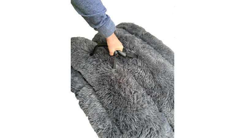 "Me & My Pooch" Pet Bed Charcoal - 180x130cm